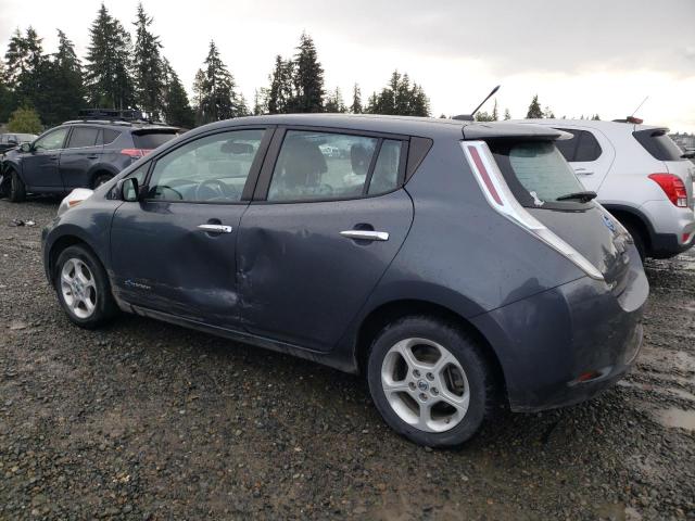 NISSAN LEAF S 2013 gray  electric 1N4AZ0CP6DC403106 photo #3