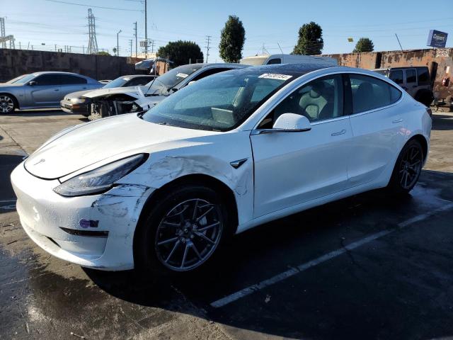 TESLA MODEL 3 2019 white  electric 5YJ3E1EB8KF511135 photo #1