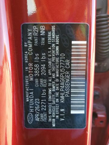 2023 HYUNDAI ELANTRA LI - KMHLP4AG6PU577710