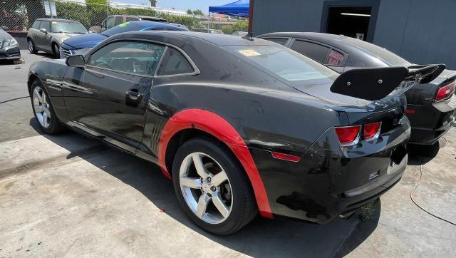 CHEVROLET CAMARO LT 2010 black coupe gas 2G1FB1EV1A9189059 photo #4