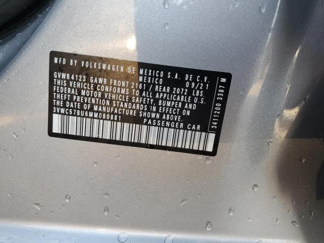2021 VOLKSWAGEN JETTA S - 3VWC57BU6MM080881