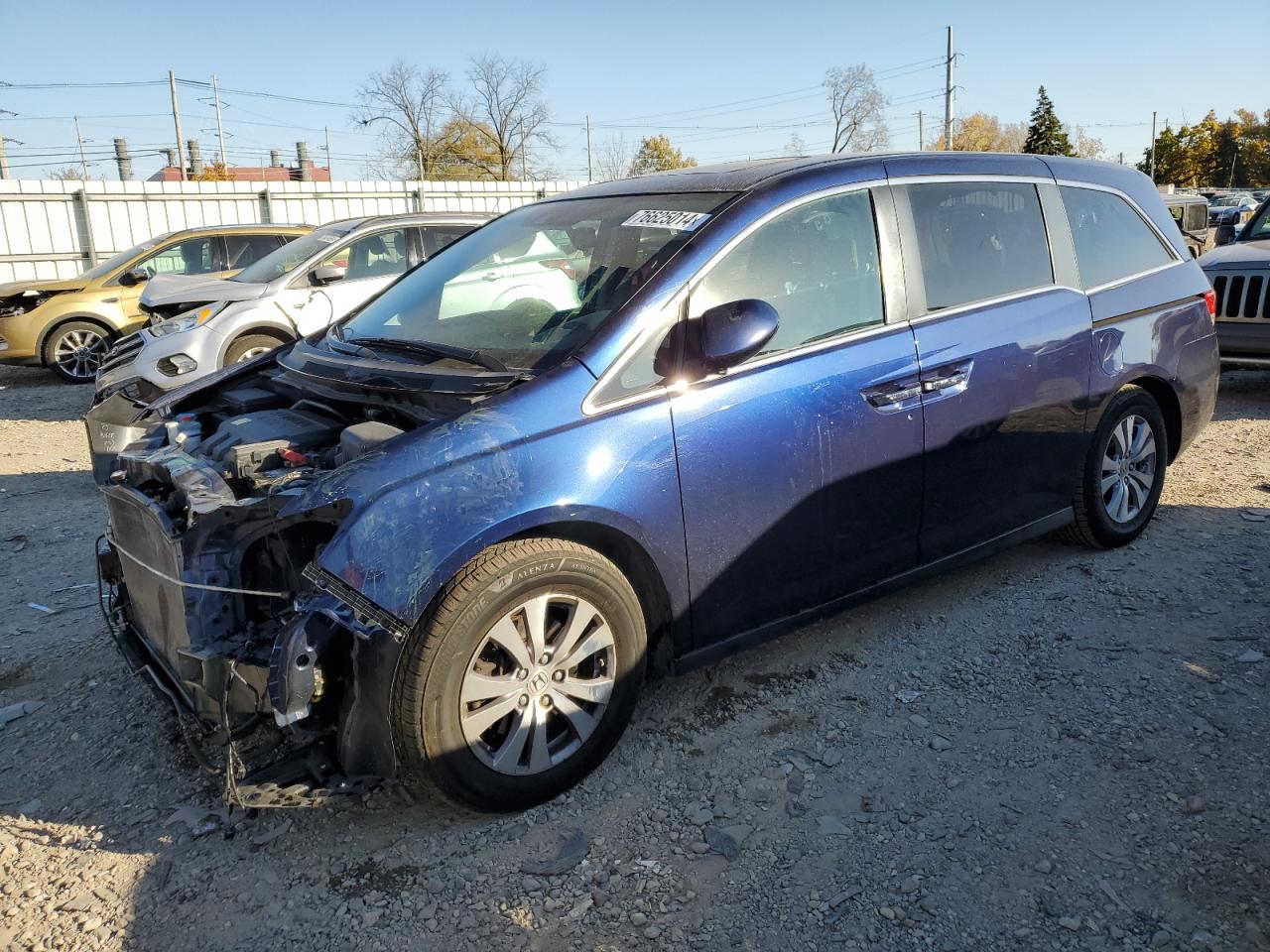 Lot #2989222682 2015 HONDA ODYSSEY EX