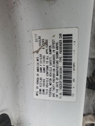 2017 HONDA ACCORD EX - 1HGCR2F7XHA165841