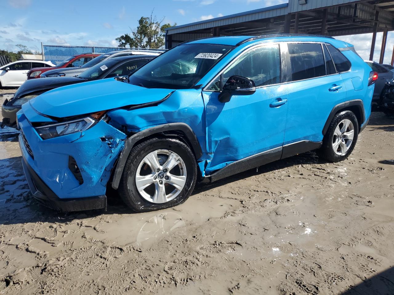 Lot #2976941729 2021 TOYOTA RAV4 XLE