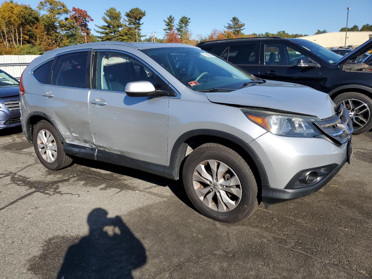 Lot #2954971225 2014 HONDA CR-V EXL