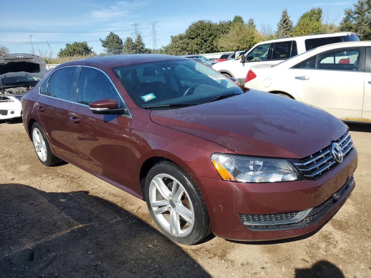 Lot #2909706343 2014 VOLKSWAGEN PASSAT SE