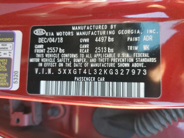 2019 KIA OPTIMA LX - 5XXGT4L32KG327973