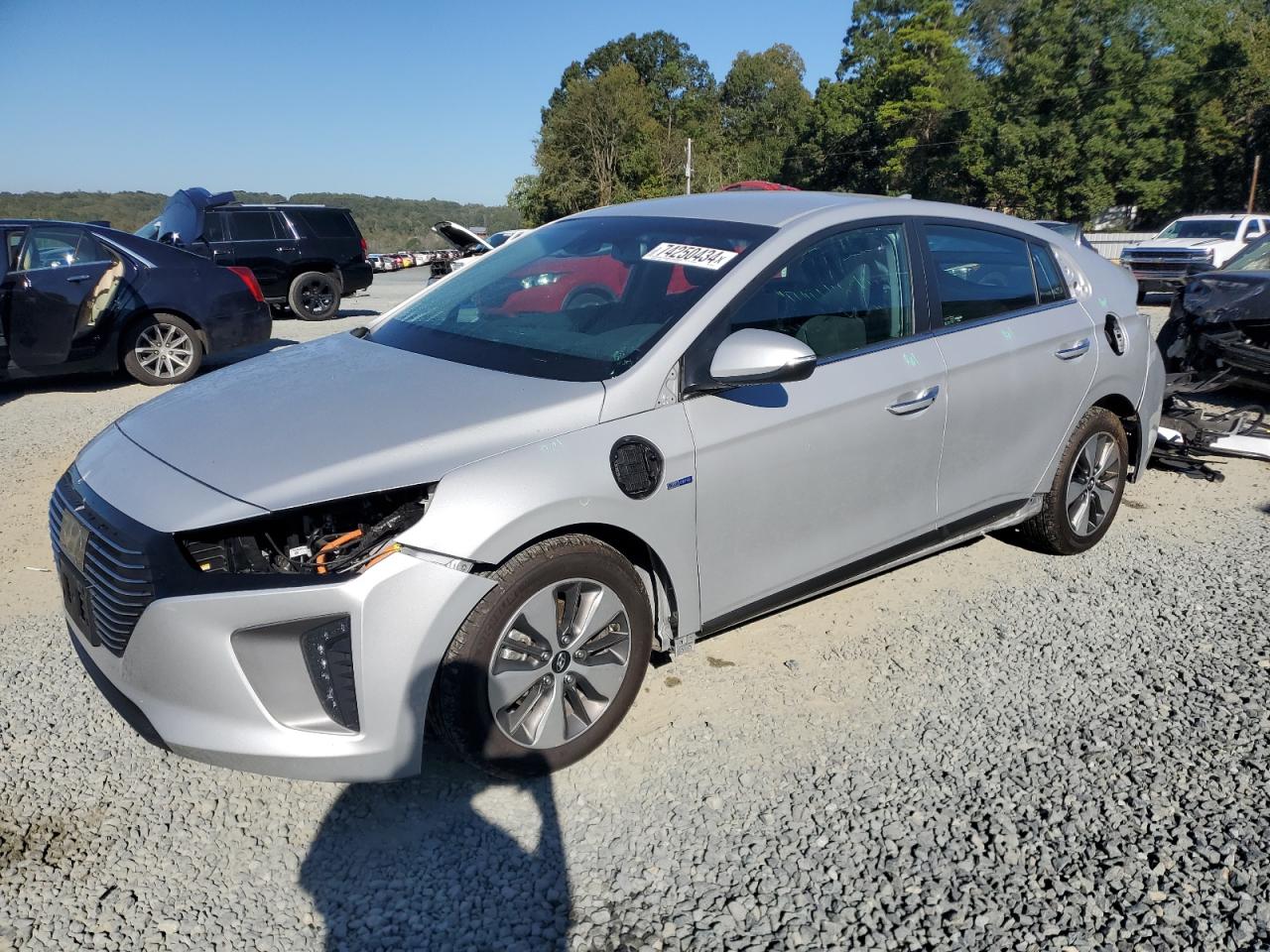 Lot #2904756809 2019 HYUNDAI IONIQ LIMI