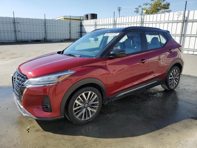 NISSAN KICKS SV 2021 red  gas 3N1CP5DV4ML539535 photo #1