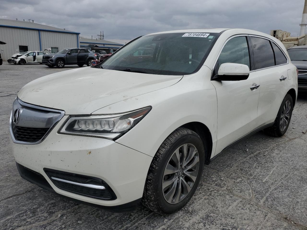 Lot #3024817446 2016 ACURA MDX TECHNO