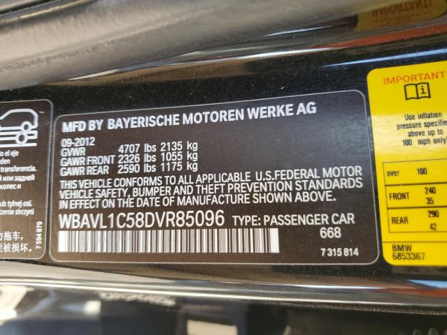 VIN WBAVL1C58DVR85096 2013 BMW X1, Xdrive28I no.13