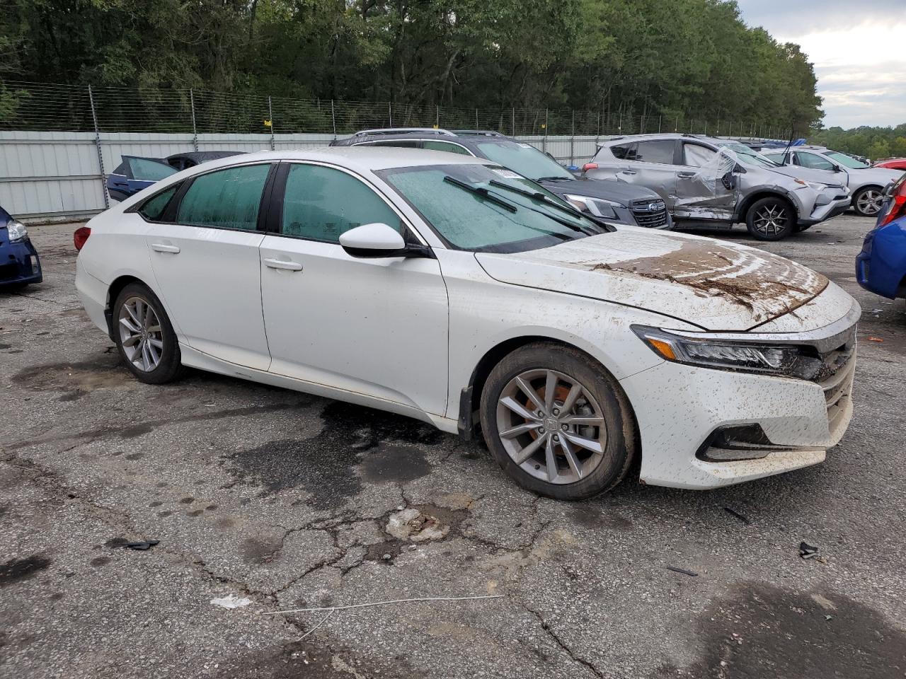 Lot #2895301437 2021 HONDA ACCORD LX