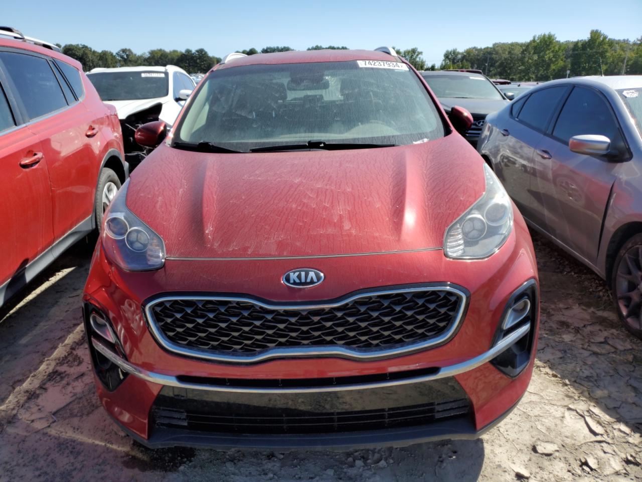 Lot #2921493657 2020 KIA SPORTAGE E