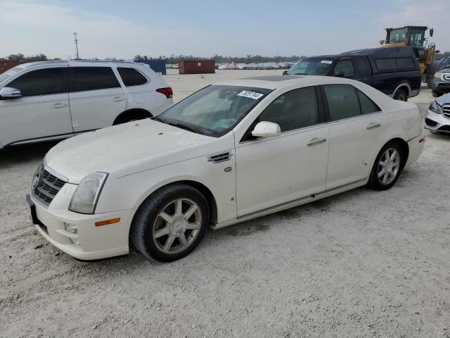 CADILLAC STS 2008 white  gas 1G6DW67V180106377 photo #1