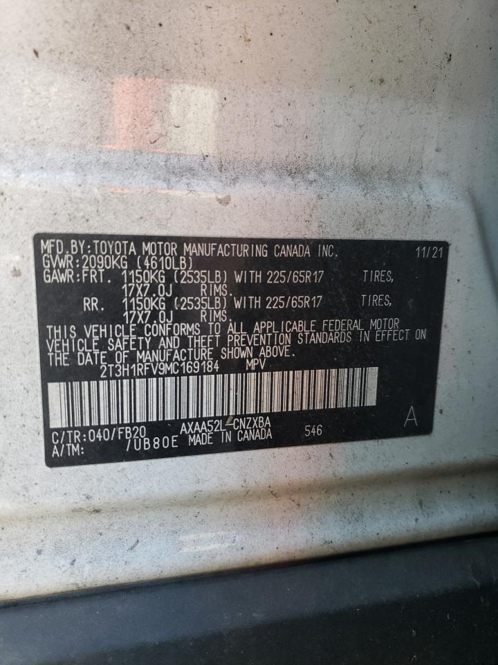 Lot #3024676568 2021 TOYOTA RAV4 LE