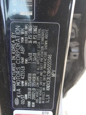 2017 KIA NIRO EX TO KNDCE3LC9H5055146