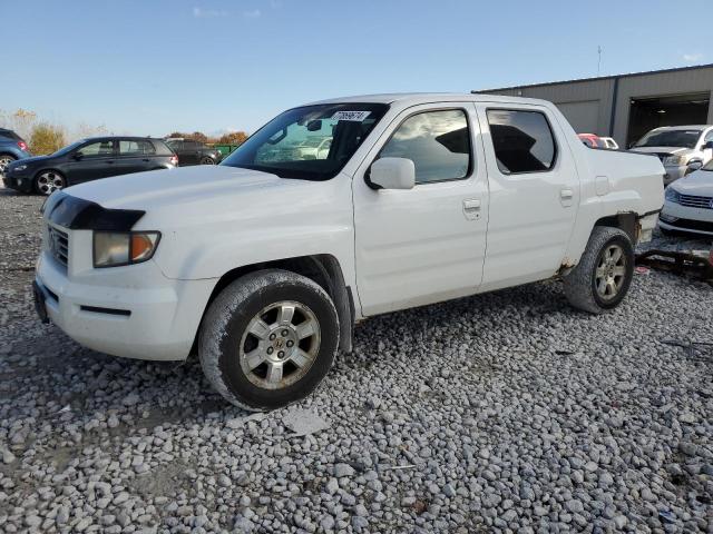 HONDA RIDGELINE 2008 white  gas 2HJYK16538H001412 photo #1