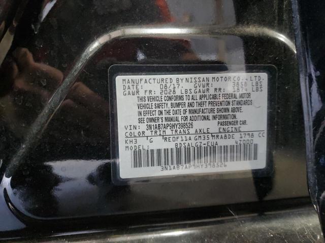 VIN 3N1AB7AP9HY398526 2017 NISSAN SENTRA no.13