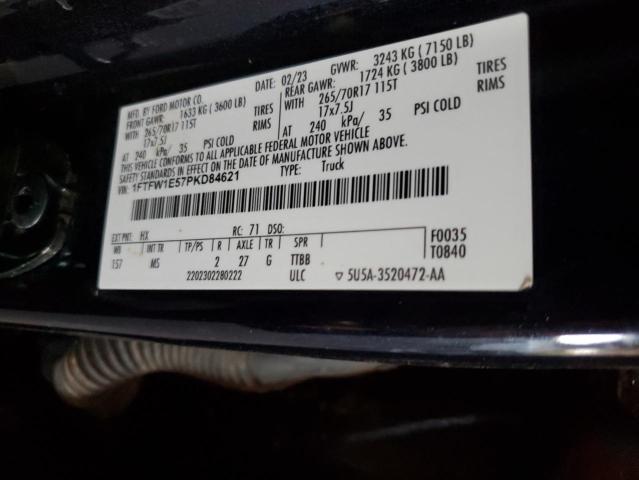 2023 FORD F150 SUPER - 1FTFW1E57PKD84621