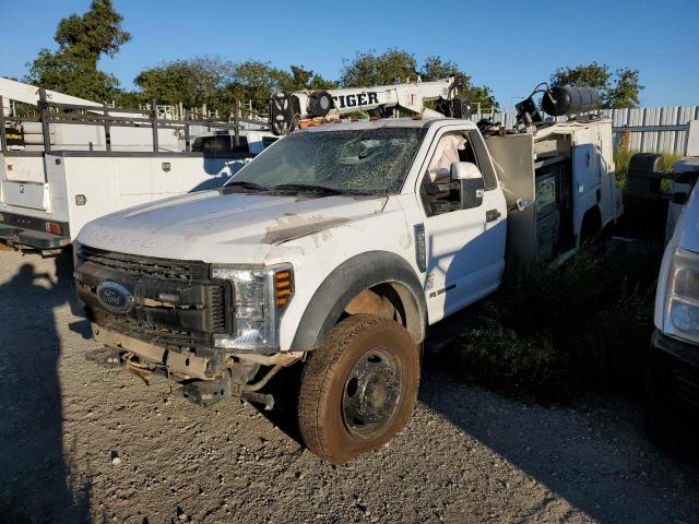 FORD F550 SUPER 2019 white  diesel 1FDUF5HT8KDA13209 photo #1