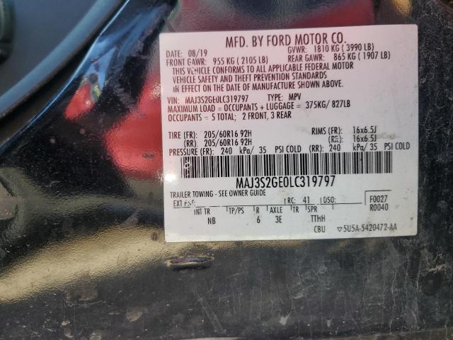2020 FORD ECOSPORT S - MAJ3S2GE0LC319797