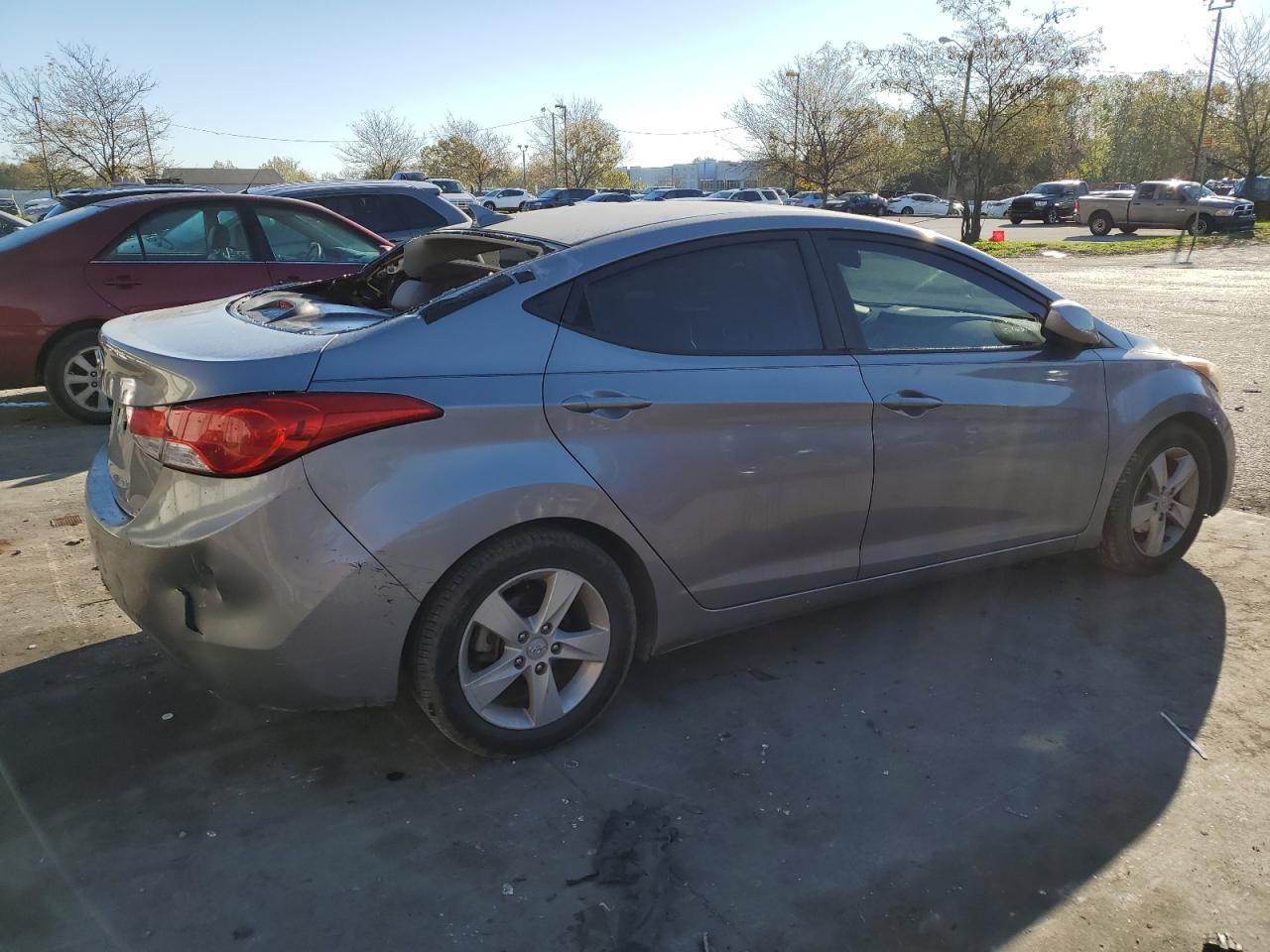 Lot #2897763298 2011 HYUNDAI ELANTRA GL