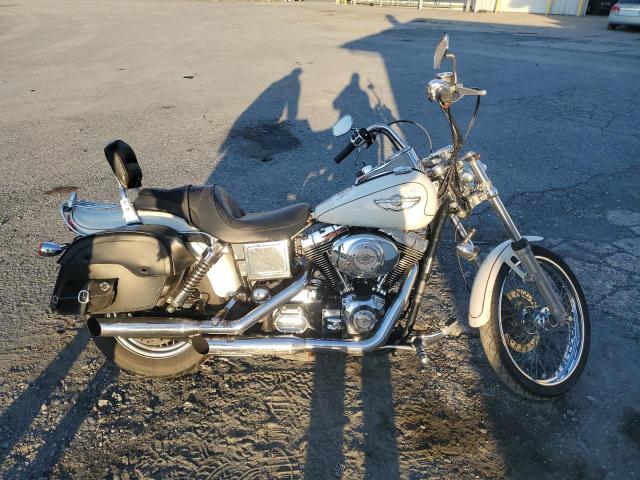 HARLEY-DAVIDSON FXDWG 2003 white road/str gas 1HD1GEV143K331587 photo #1