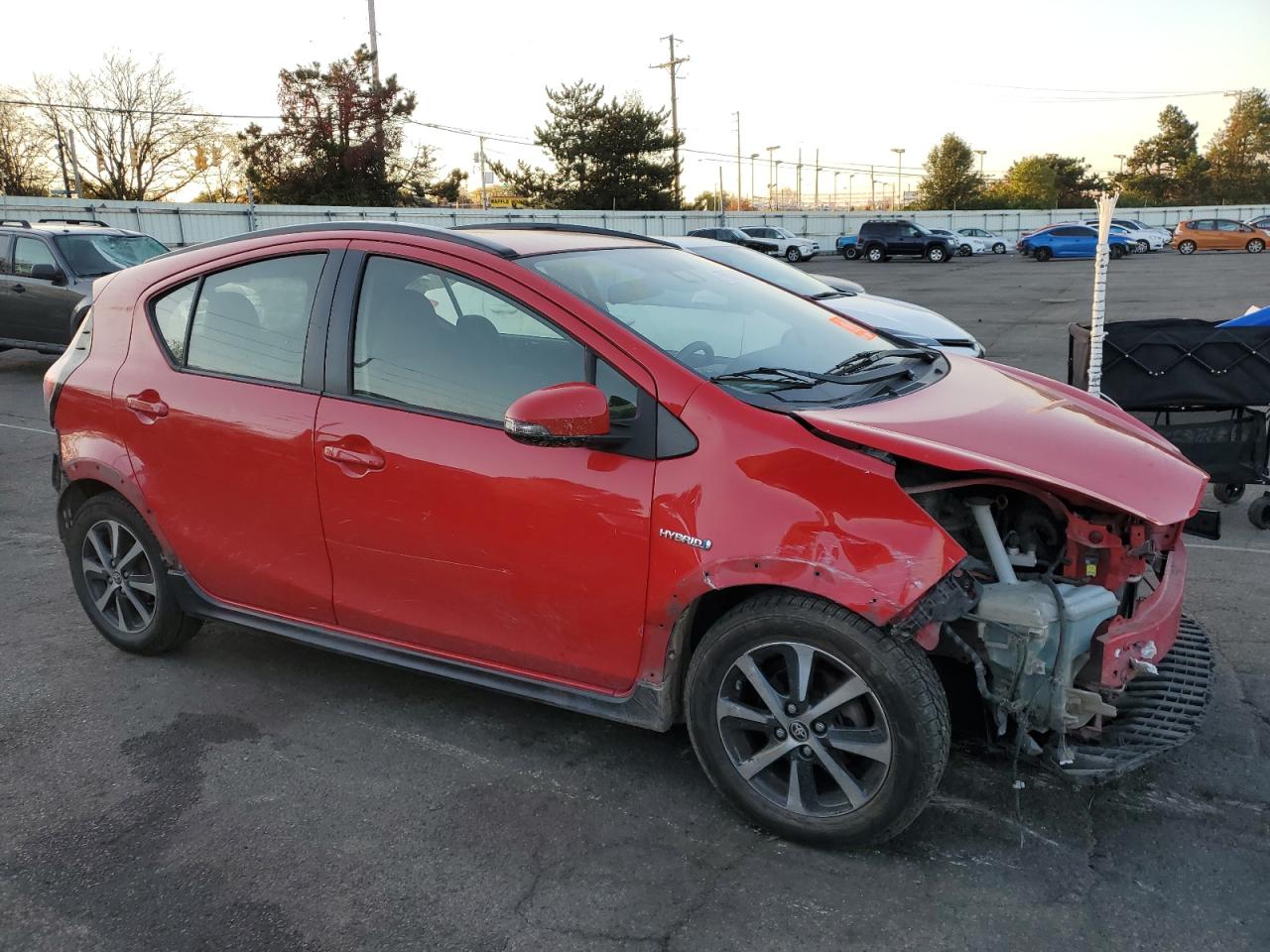 Lot #3045905662 2018 TOYOTA PRIUS C