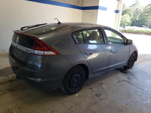 HONDA INSIGHT 2014 gray hatchbac hybrid engine JHMZE2H39ES003024 photo #4