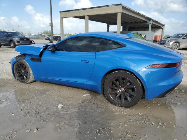 JAGUAR F-TYPE 2018 blue  gas SAJDD1EV1JCK49554 photo #3