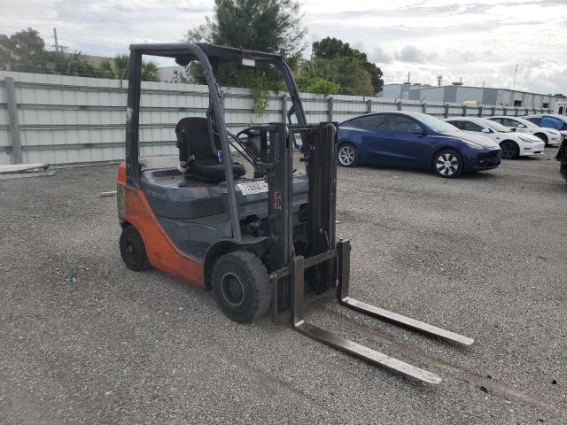 TOYOTA FORKLIFT 2015 orange   M1AF37 photo #1