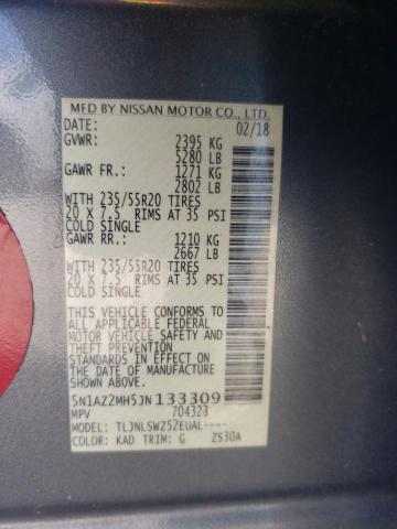 2018 NISSAN MURANO S - 5N1AZ2MH5JN133309