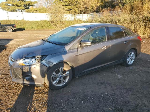 FORD FOCUS SE 2014 gray  gas 1FADP3F24EL371990 photo #1