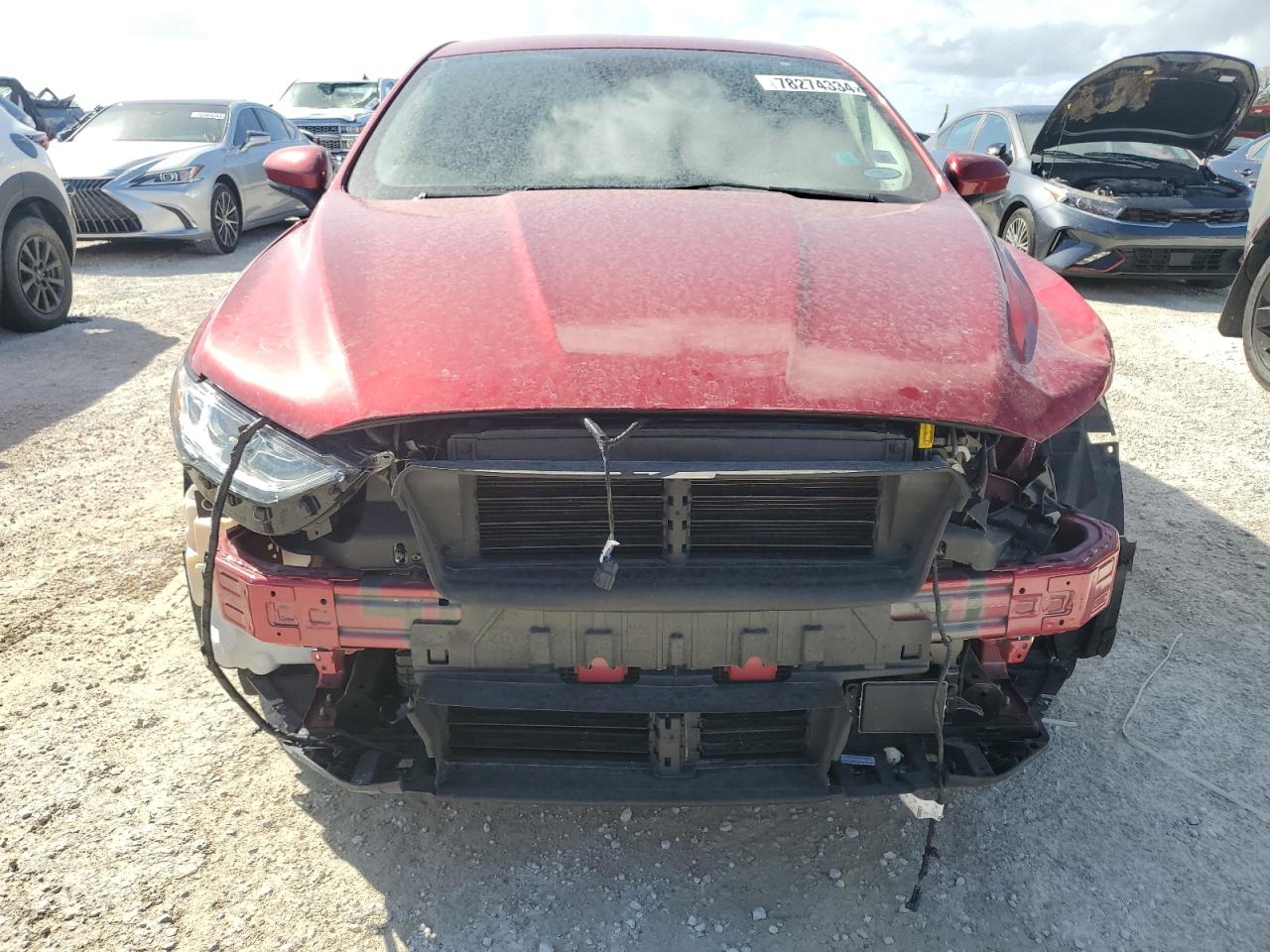 Lot #2996713974 2020 FORD FUSION SE