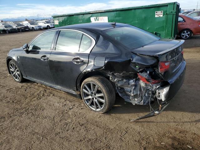 LEXUS GS 350 2014 black  gas JTHCE1BLXE5020549 photo #3