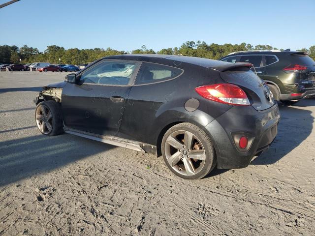 HYUNDAI VELOSTER T 2013 black coupe 3d gas KMHTC6AE6DU109686 photo #3