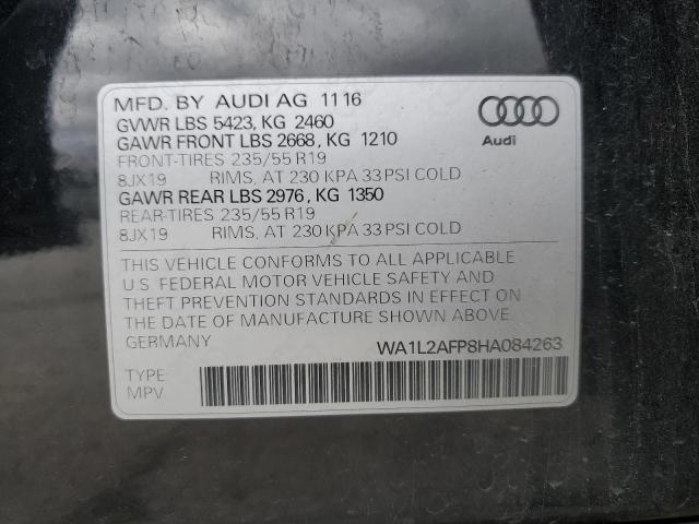 VIN WA1L2AFP8HA084263 2017 Audi Q5, Premium Plus no.13