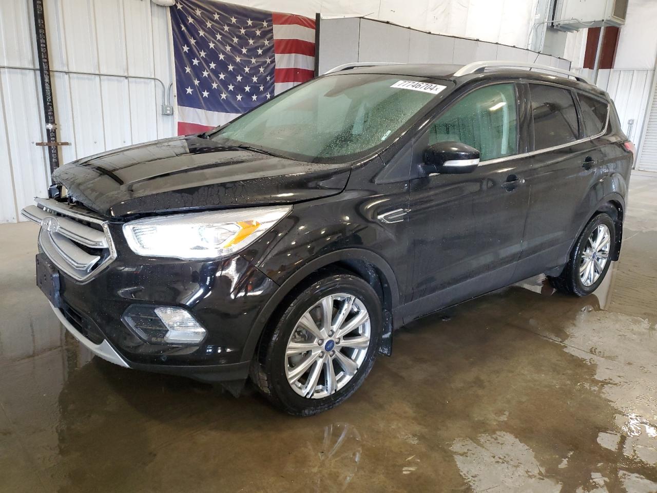 Lot #2989172862 2018 FORD ESCAPE TIT