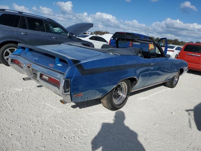 BUICK SKYLARK 1971 blue   444671H112430 photo #4