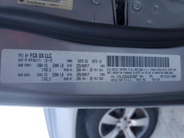 2016 JEEP COMPASS LA - 1C4NJDEB6GD653827