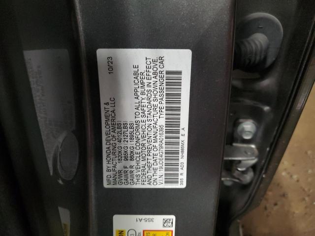 VIN 19UDE4G79RA016395 2024 ACURA INTEGRA A- no.13