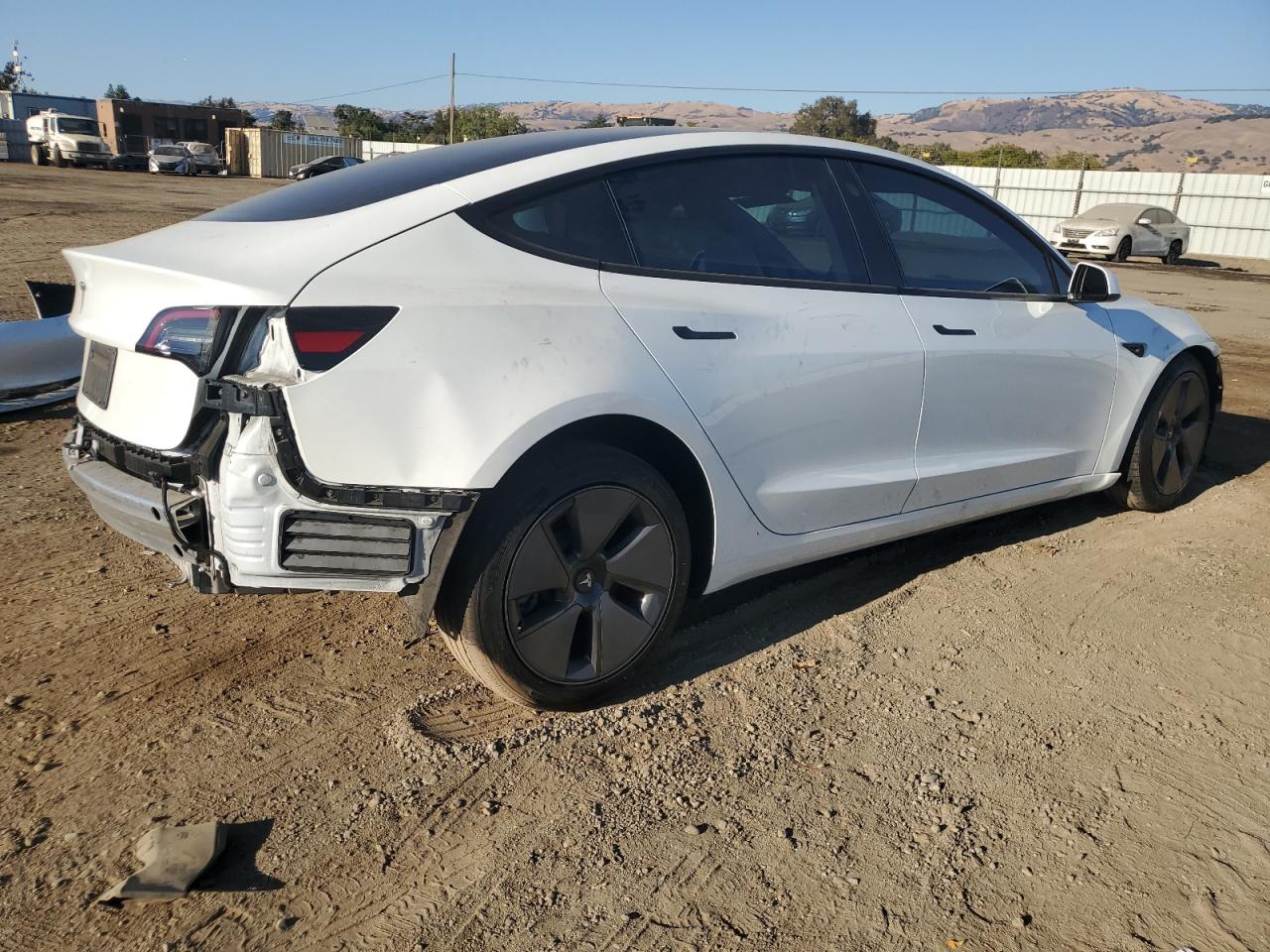 Lot #2991587006 2021 TESLA MODEL 3