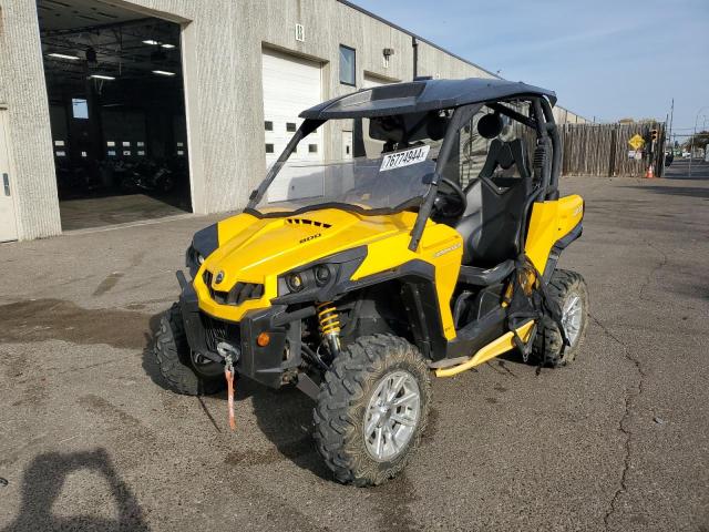 CAN-AM COMMANDER 2014 yellow  gas 3JBKGCN12EJ000369 photo #3