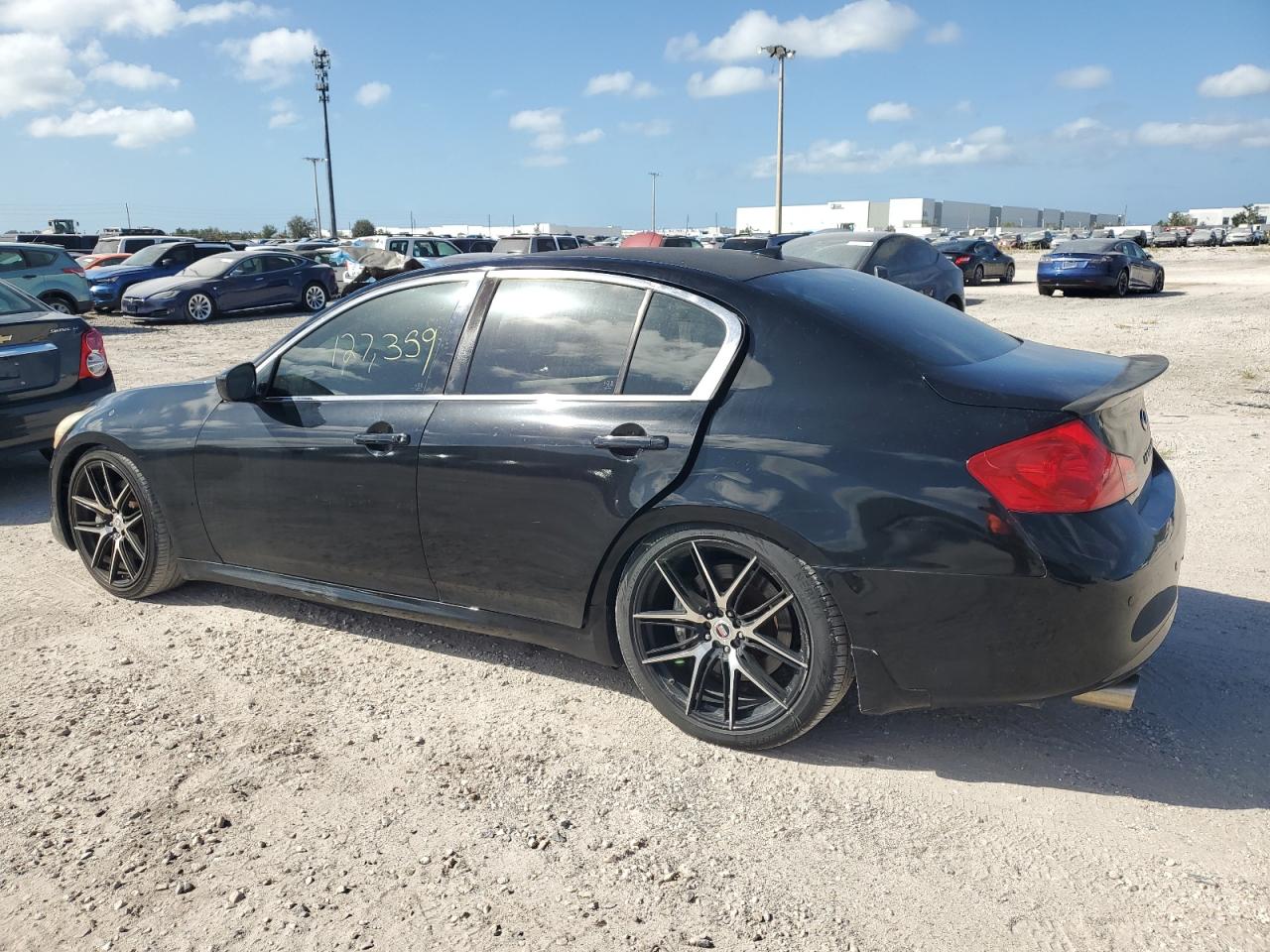 INFINITI G37 BASE 2011 black  gas JN1CV6AP2BM508952 photo #3