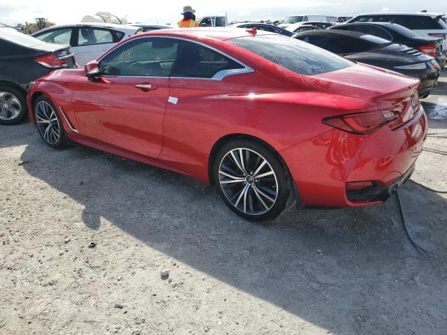 INFINITI Q60 LUXE 2022 red  gas JN1EV7KK9NM600727 photo #3