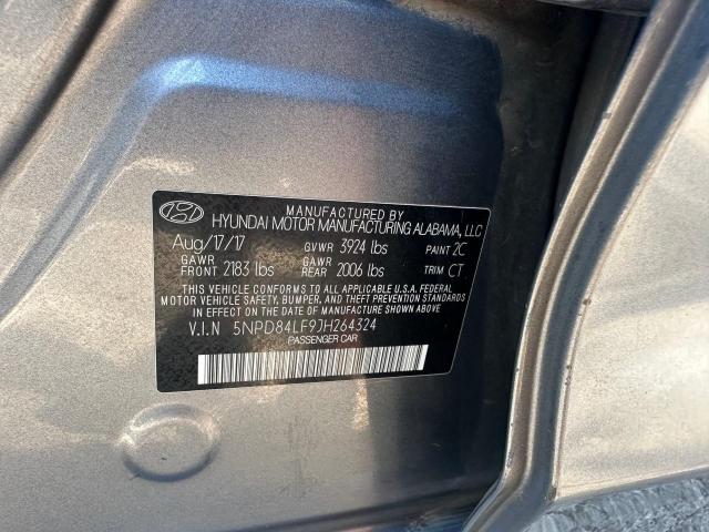 VIN 5NPD84LF9JH264324 2018 Hyundai Elantra, Sel no.10