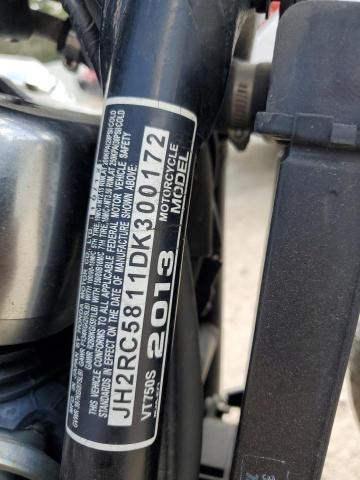 2013 HONDA VT750 S JH2RC5811DK300172