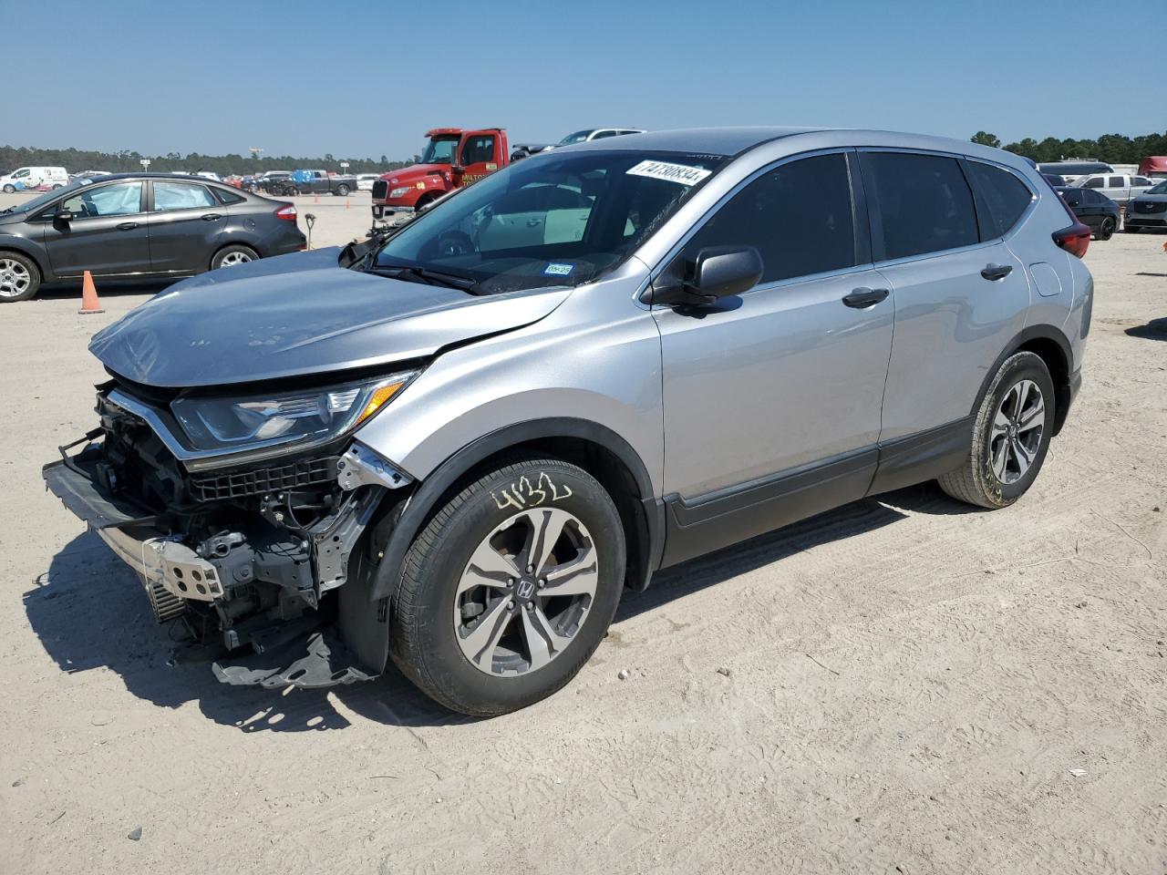 Lot #2876497862 2020 HONDA CR-V LX