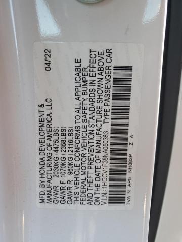 2022 HONDA ACCORD SPO - 1HGCV1F38NA050363