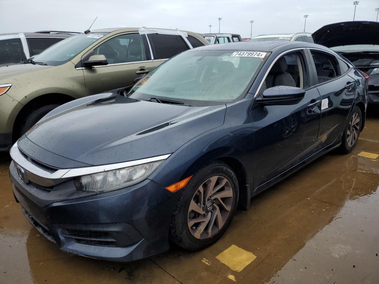 Lot #2969910062 2018 HONDA CIVIC EX